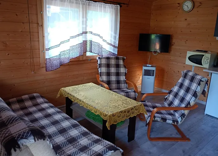 Letniskowy W Nadolu Nad Jeziorem Zarnowieckim Feriehus Nadole (Pomerania)