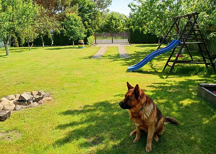 Letniskowy W Nadolu Nad Jeziorem Zarnowieckim Feriehus *